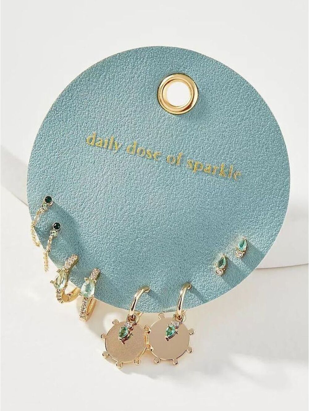 Anthropologie Daily Dose of Sparkle Earring Set